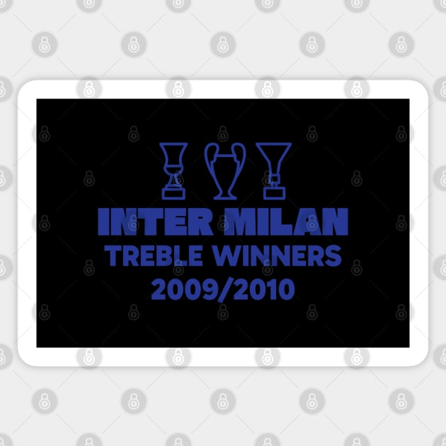 Treble Winners Inter Milan 2009/2010 Sticker by kindacoolbutnotreally